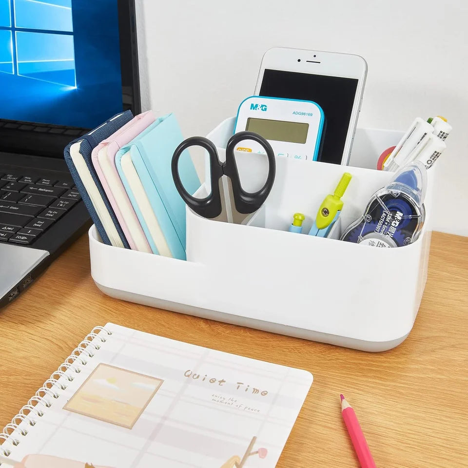 Multifunctional Container Desktop Organizer for Desk