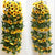 Artificial Yellow Sunflower Garland 260Cm Realistic Flower Decorations