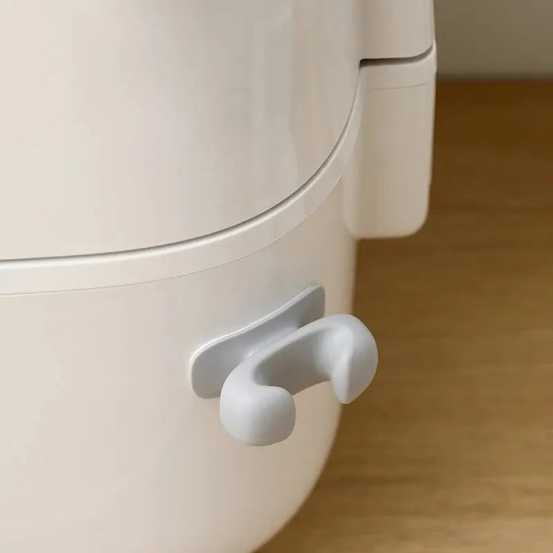 Rice Spoon Holder 5PCS Silicone Wall Mount Rack