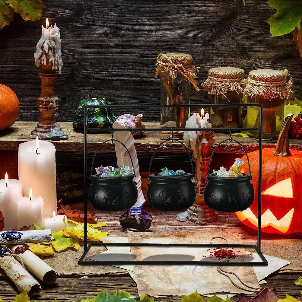 Trick or Treat Candy Bucket Witch Cauldron 9-Piece