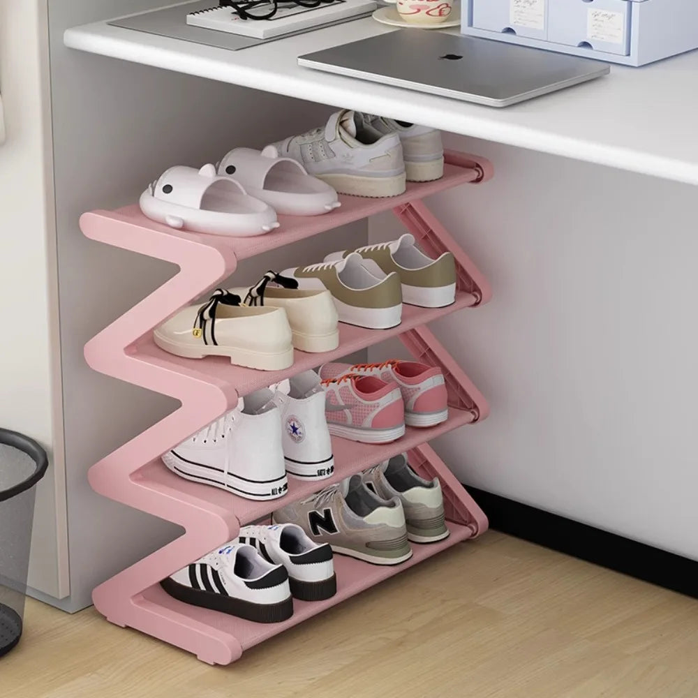 Simple Household Z-Rack Shoe Organizer
