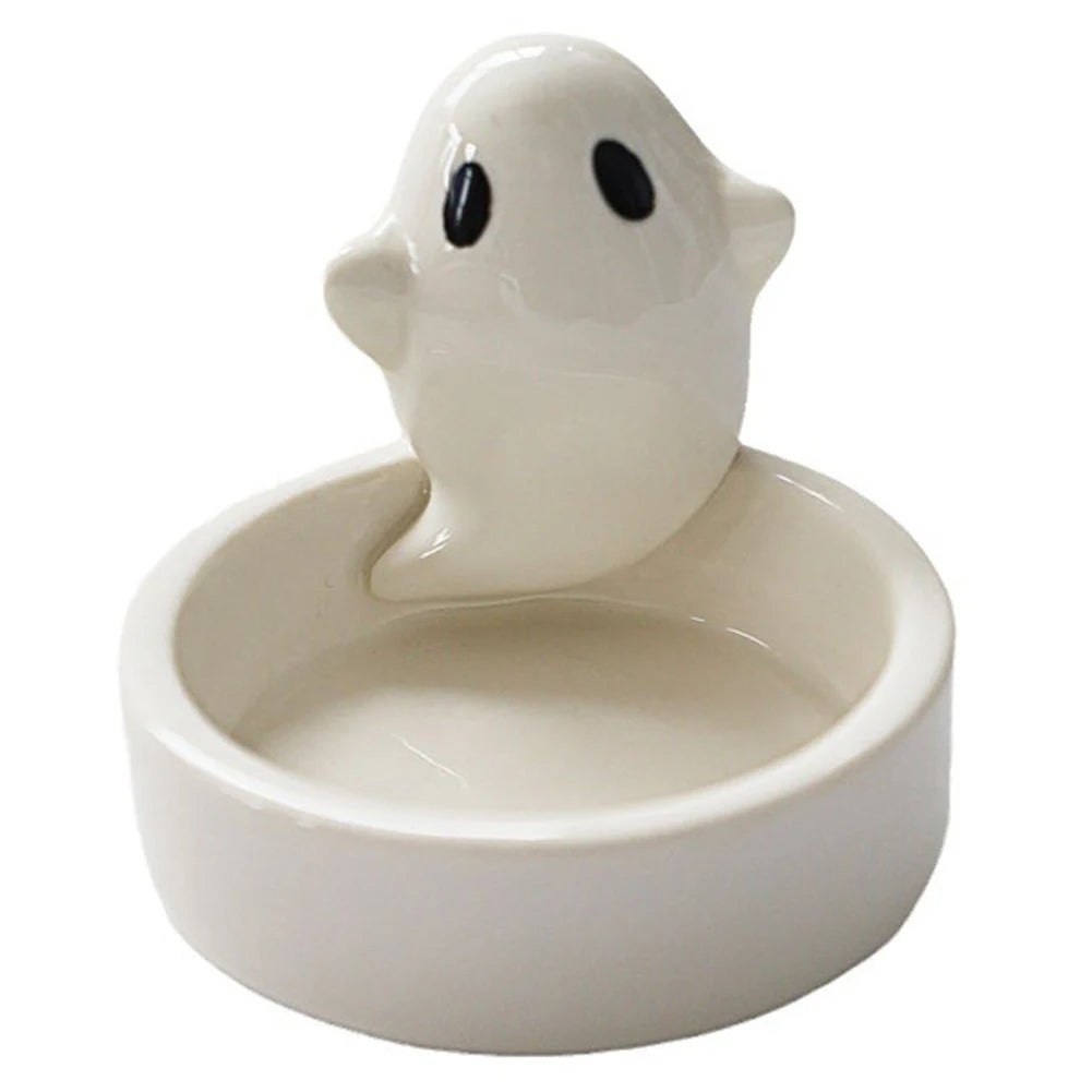 Ceramic Ghost Tealight Candle Holder