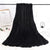 Thickened Fluffy Winter Bedspread & Sofa Throw (Black)