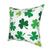 Irish Shamrock Pillowcase for St. Patrick's Day Decor