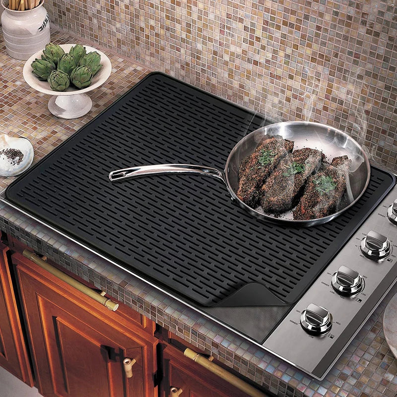 Cooktop Protector Silicone Mat Electric Stove Cover 9-Inch