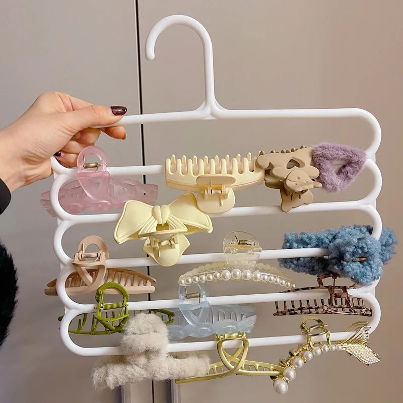 5-Tier Slim Storage Rack Small Space Rolling Organizer for Kitchen Pantry