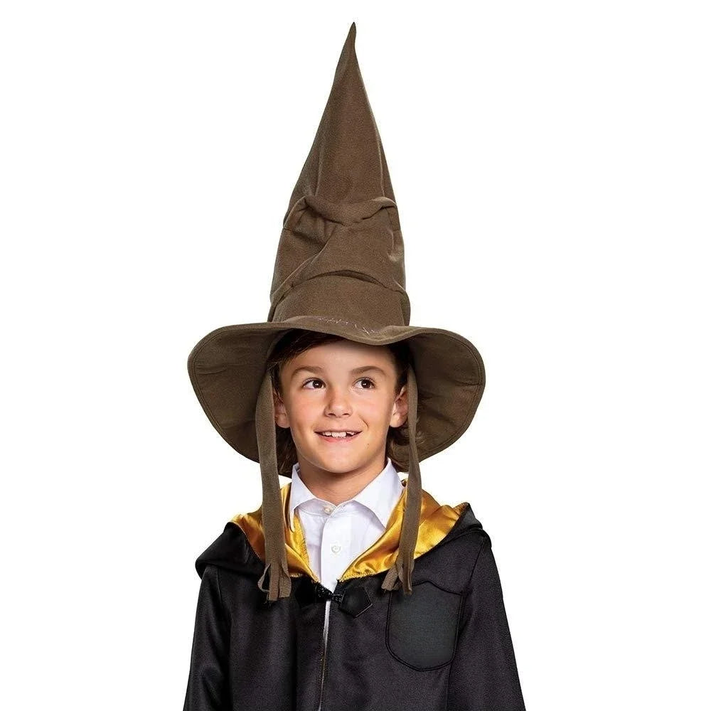 Witch Wizard Hat Sorting Hat Leather Halloween Party Props