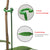 Plastic Plant Supports 37CM 10 Pieces Vegetable Holder Bracket: Non-Slip, Adjustable, Reusable