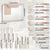 Stainless Steel Knife Set 16PCS Silicone Kitchenware