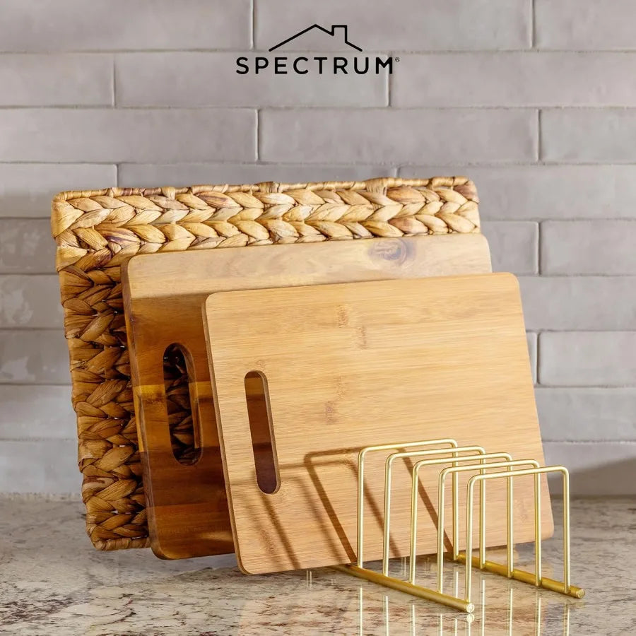 Dish Drainer Rack Kitchen Organizer for Countertops (Gold)