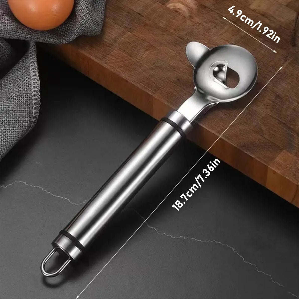 Stainless Steel Cactus Peeling Spoon Kitchen Gadget