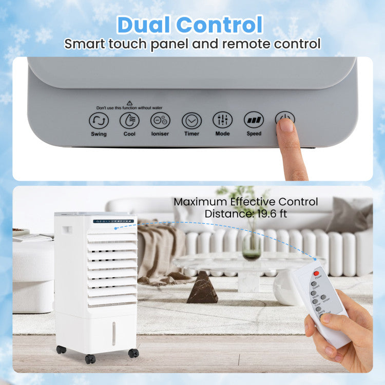 3 in 1 Portable Air Cooler with Remote Control