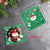 100pcs Self-Adhesive Christmas Cookie Bags