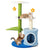Cute Cat Tree 34.5"  4 Tier Cat Tree with Jingling Balls and Condo