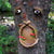 Garden Decor Bird Feeder Face Mushroom Outdoor Decoration for Garden