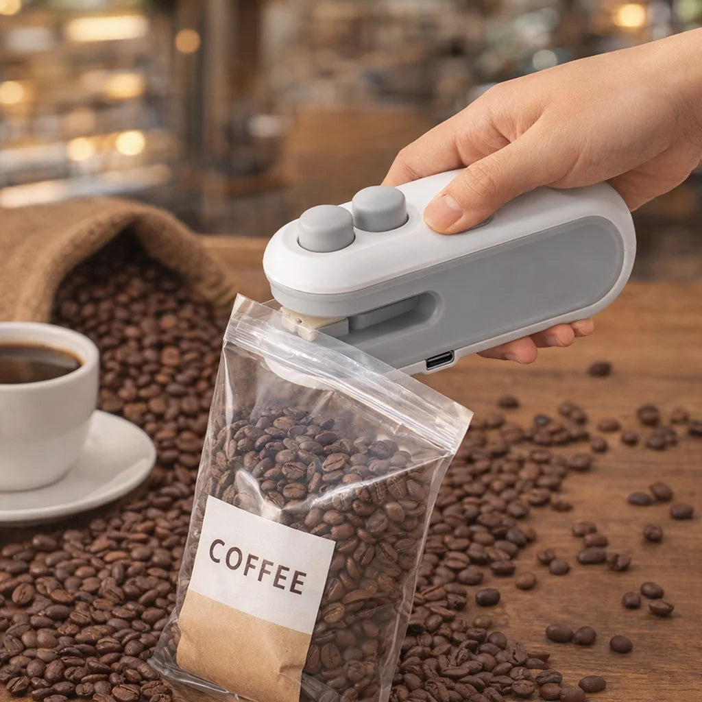 Mini Electric Hand Press Sealer for Plastic Food Bags