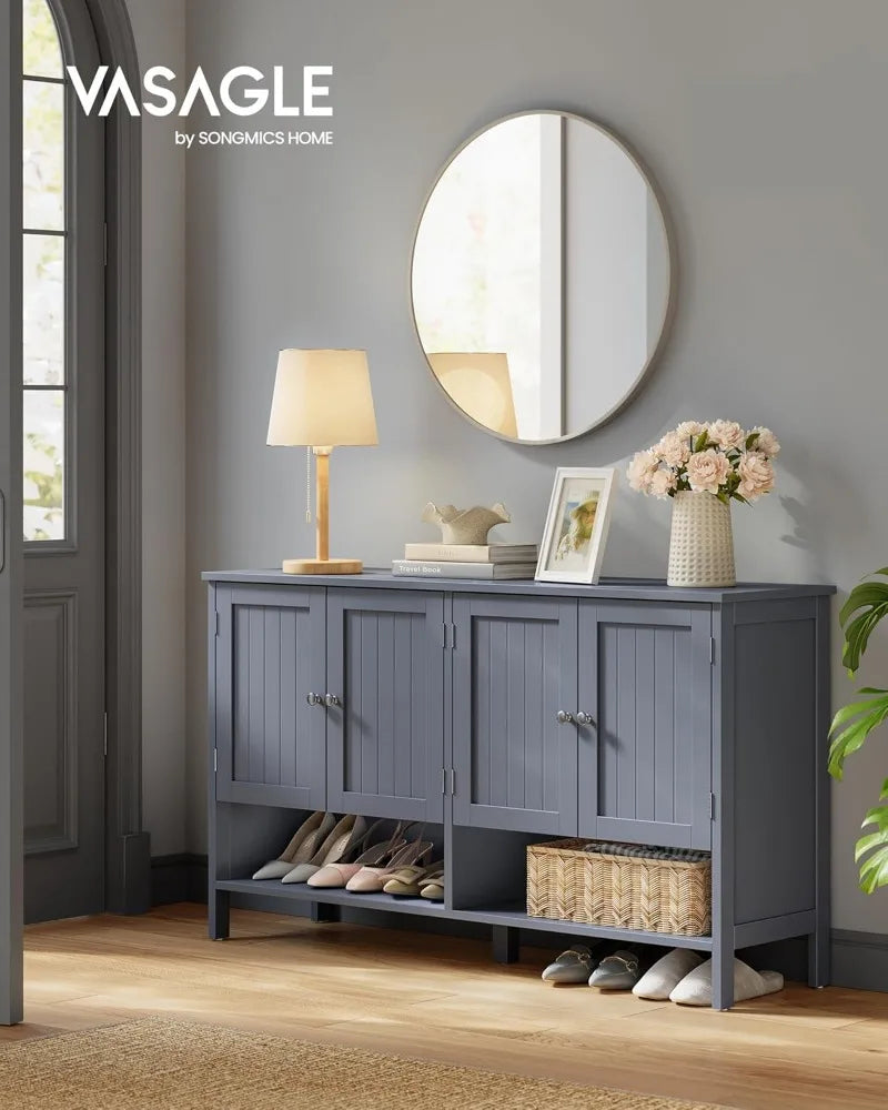 3-Tier Shoe Cabinet Organizer Modern Adjustable Shelf