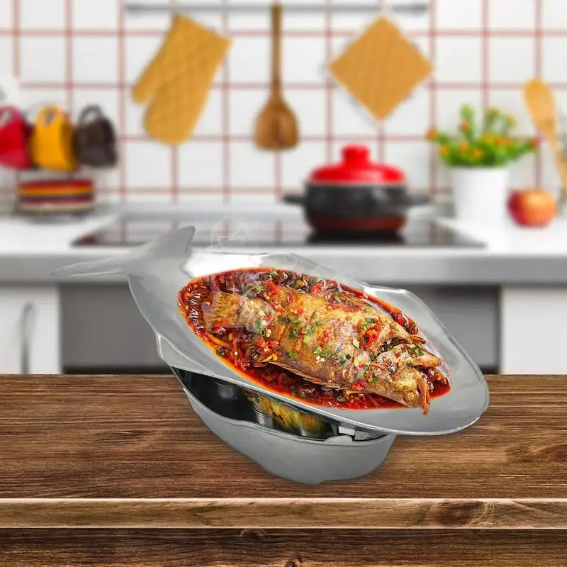 Fish Shaped Baking Tray Grill Plate for Cooking Grilling