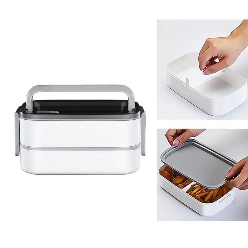 2-Layer Thermal Lunch Box with Handle