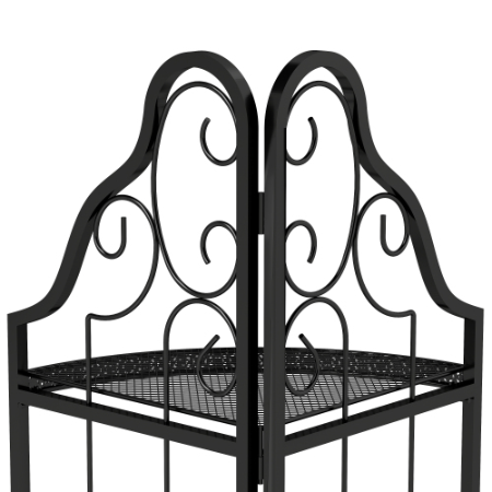 Small Corner Shelf for Living Room Home Office