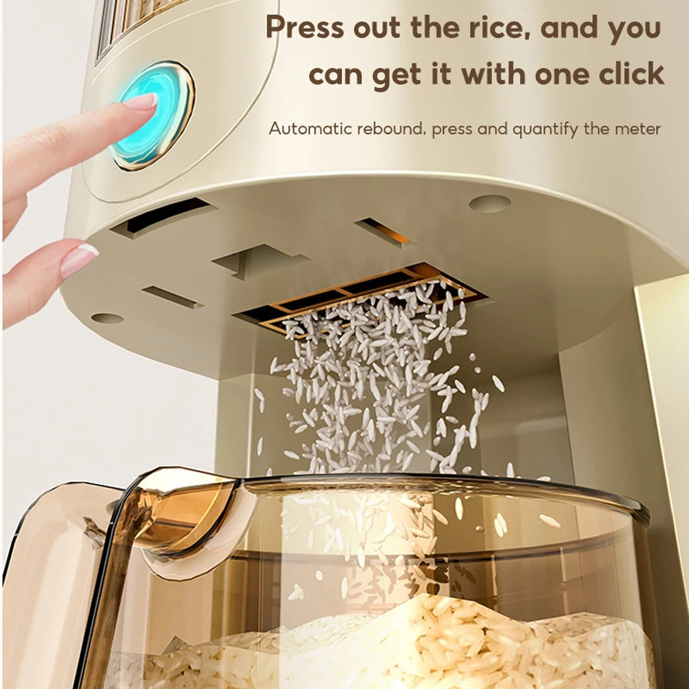 Rice Dispenser 5KG Automatic Sealed Grain Container