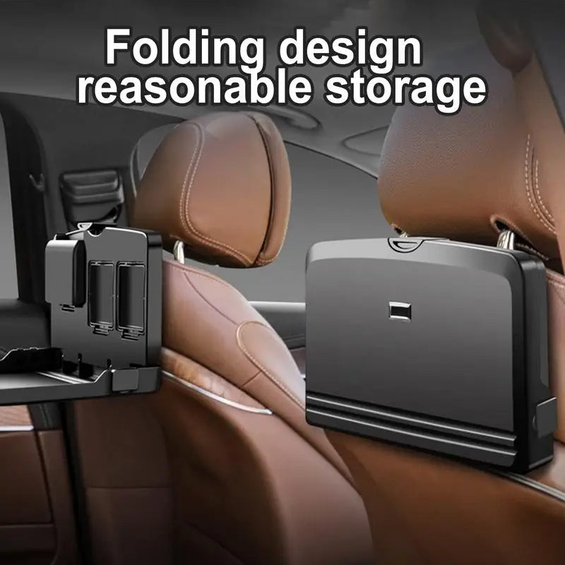 Portable Car Backseat Tray Desk with Cup Holder