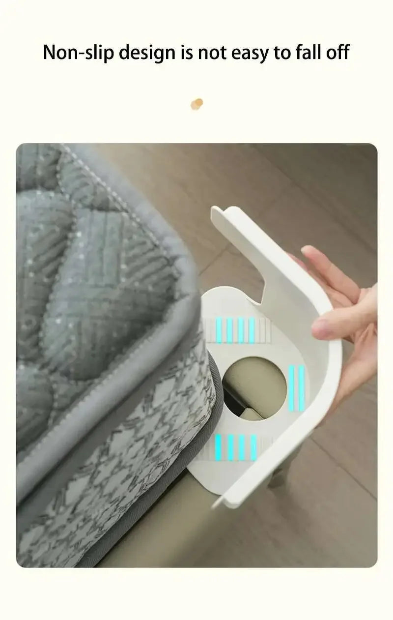 4PCS Bed Sheet Fasteners Sheet Ties Heavy Duty (White)