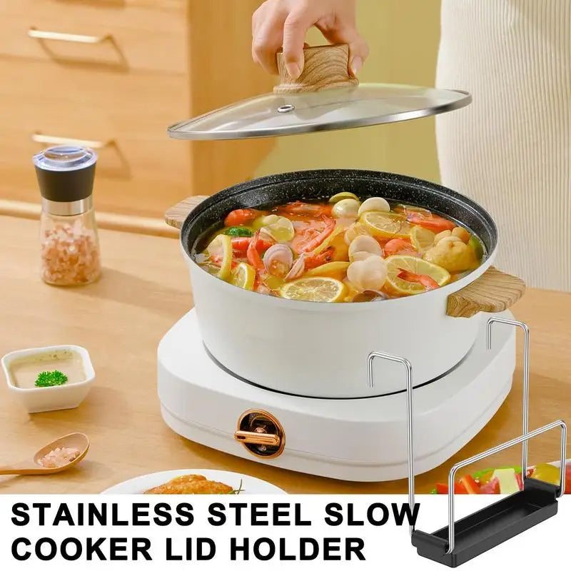 Pot Lid Organizer for Kitchen Counters Sinks