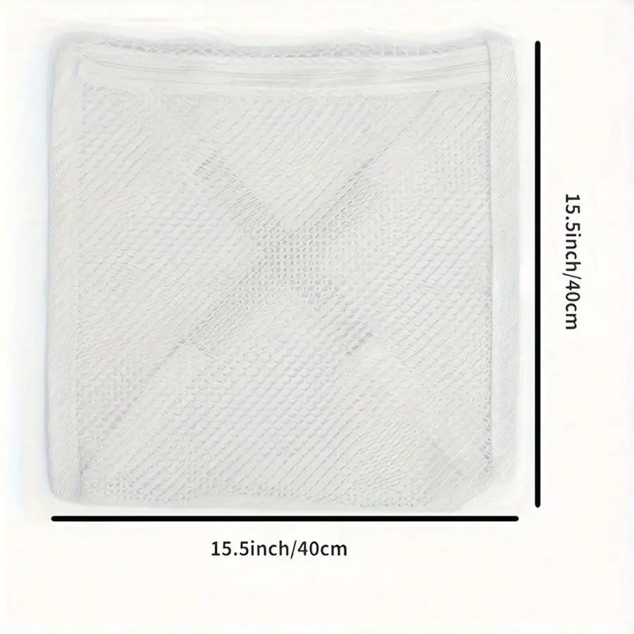2-Pack Shoe Wash Bag Reusable Mesh Sneaker Protector for Laundry