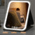 3 Color Dimmable LED Makeup Mirror Touch Screen, Small (Black)
