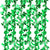 Shamrock Irish Themed Party Garland Decoration