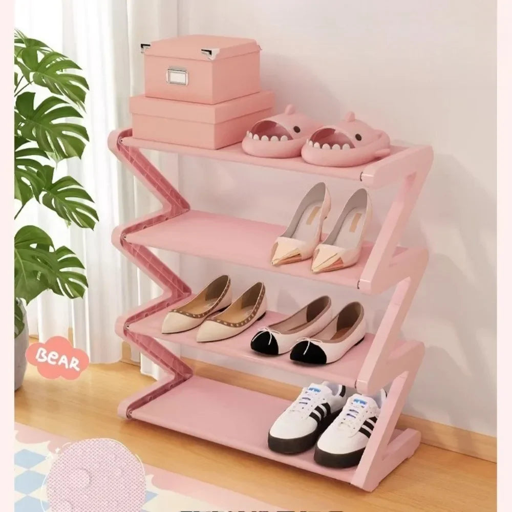 Simple Household Z-Rack Shoe Organizer