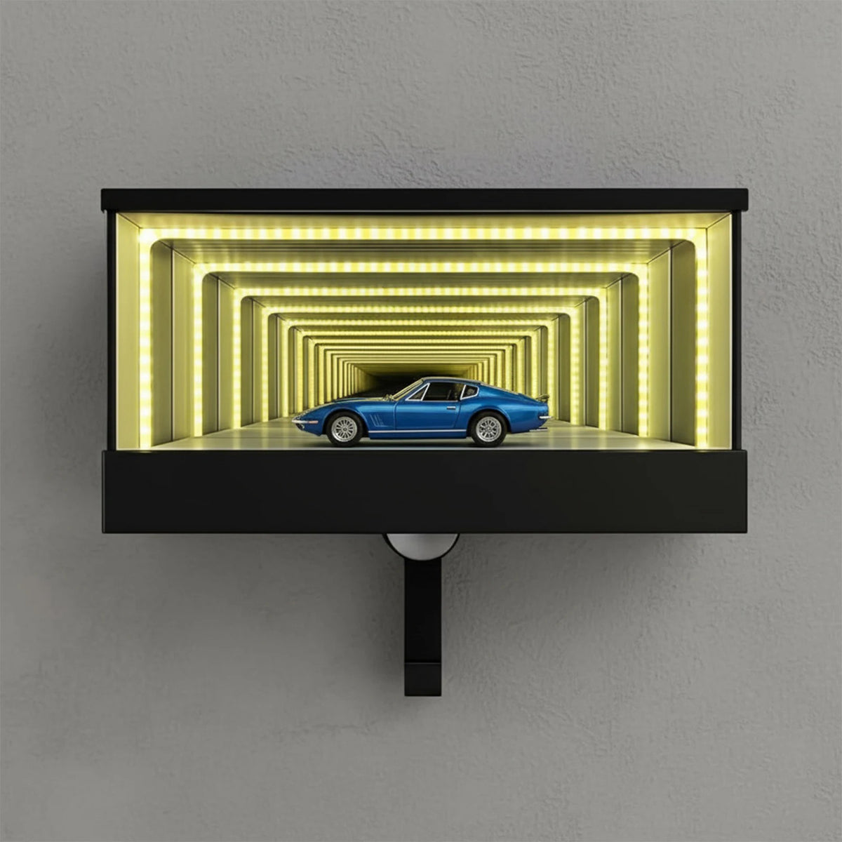3D Printed Wall Mount Car Key Holder Infinity Garage Keychain Rack