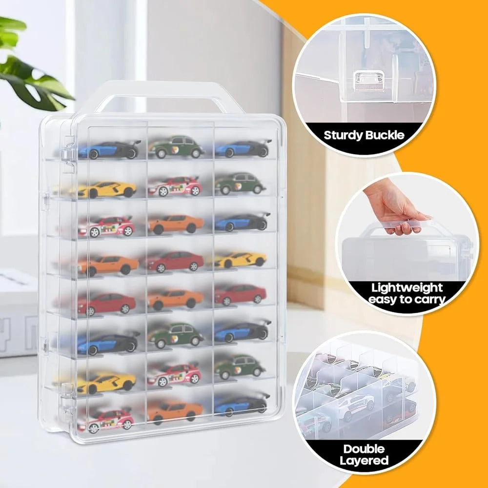 Double Sided Sewing Embroidery Thread Storage 46 Compartments