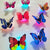 3D LED Butterfly Decoration Night Light Sticker Single and Double