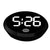 Luminous Car Clock Touch LED Electronic Watch Vehicle Interior Accessory