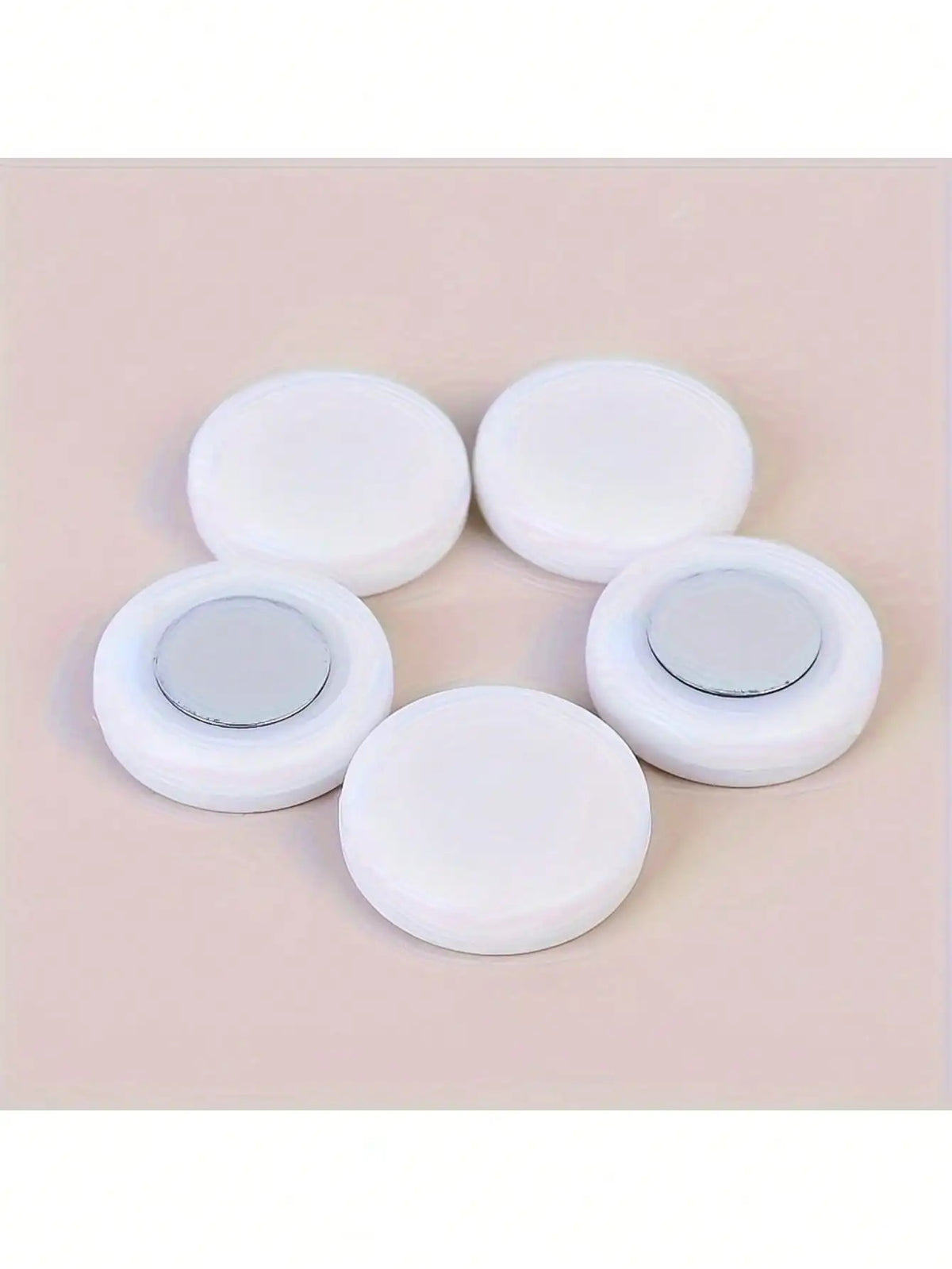 12 Pack Magnetic Wall Hooks, Small Adhesive-Free Hooks for Remote Controls, Refrigerator &amp; Kitchen Organization, Magnetic Storage Holders for Small Items