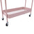 Carbon Steel Floor Standing Garment Rack 26" Baskets with Wheels