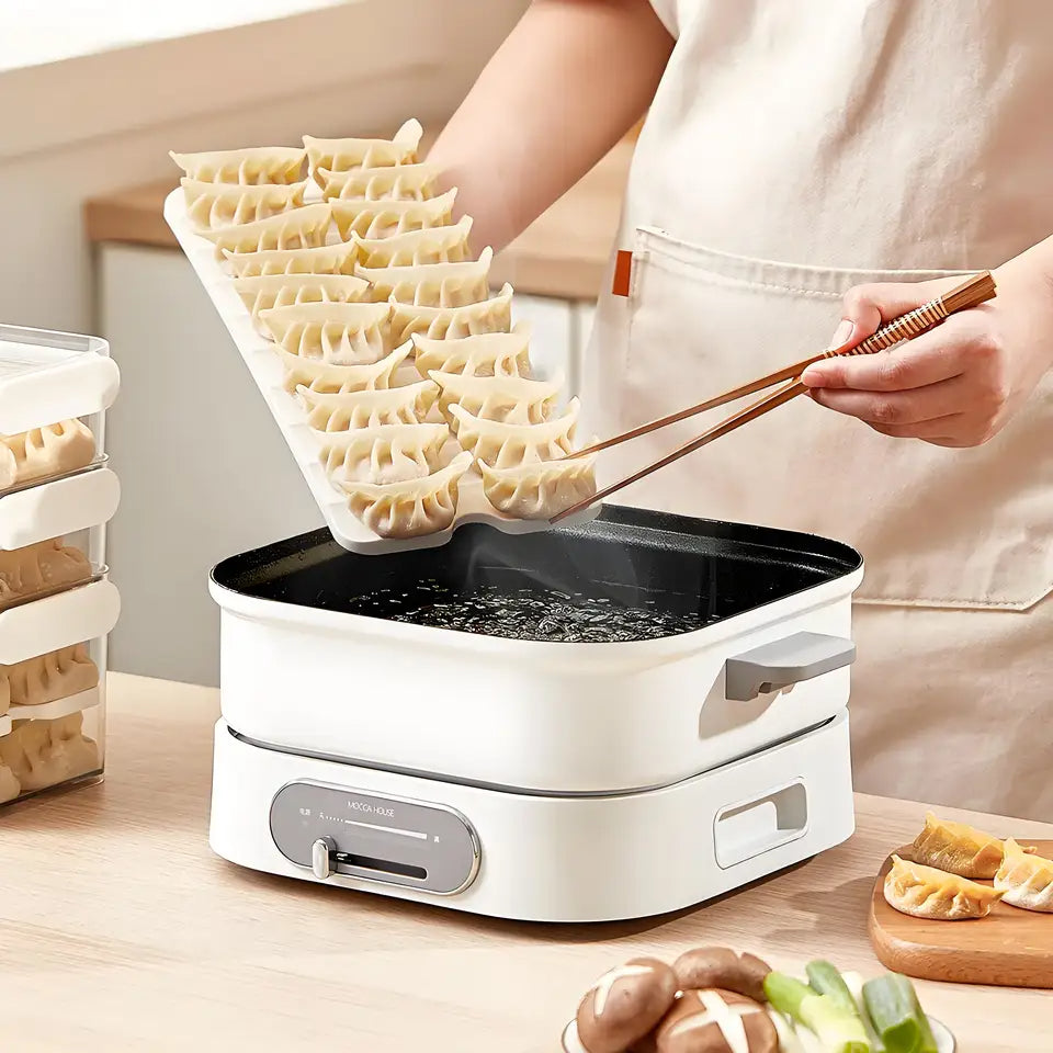 Stackable Refrigerator Transparent Organizer Space-Saving Storage