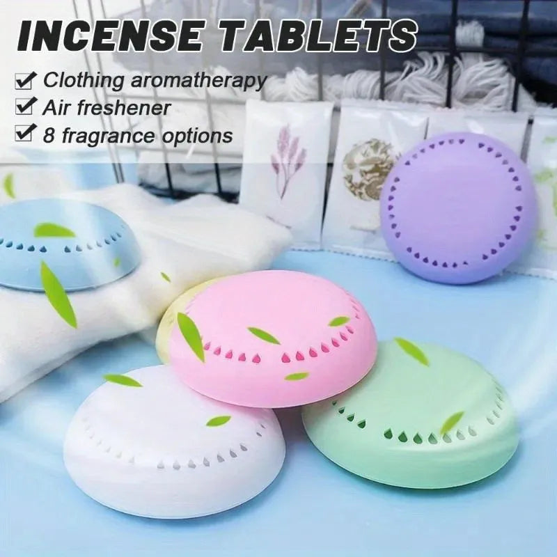 Aromatherapy Air Freshener and Deodorizer – Long-Lasting Fragrance for Bathroom, Bedroom, Wardrobe, Car &amp; Toilet (5 Pieces)