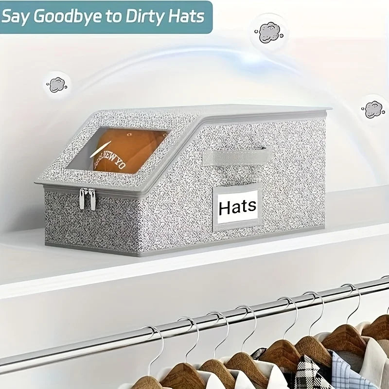 Extra-Large Hat Storage Set Two-Piece