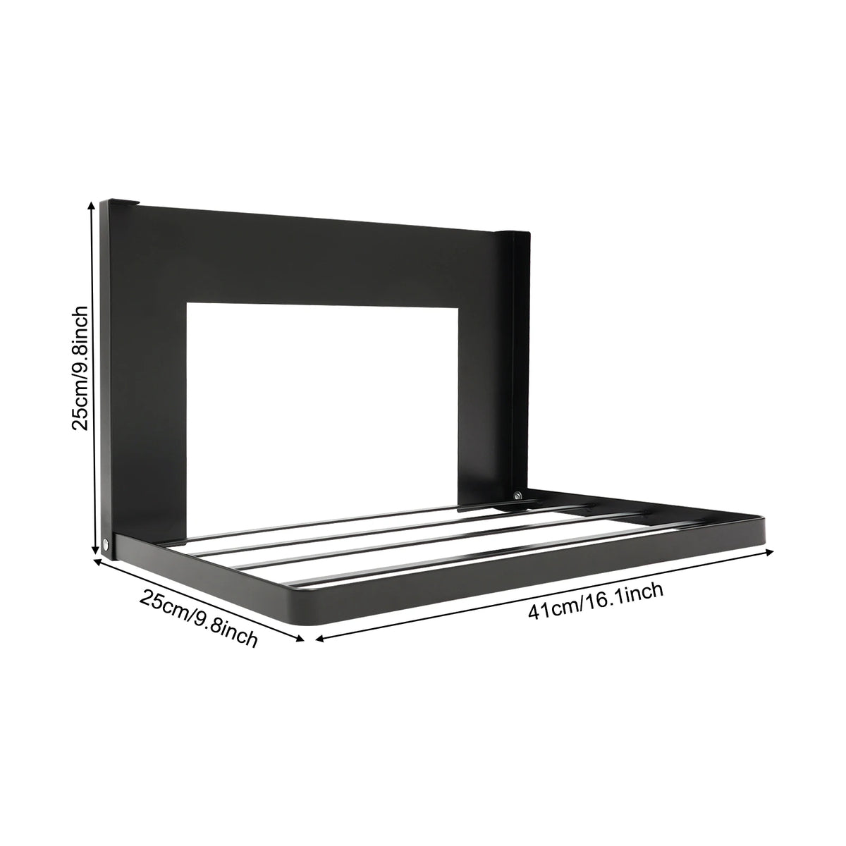 Durable Folding Magnetic Organizer Shelf – Mounts on Washing Machine