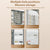 Jewelry Organizer Wall-Mounted for Necklaces Earrings