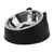 100ML Cat Dog Bowl 15 Degrees Raised Non Slip Puppy Base Food Drinking Water Feeder (Black)