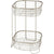 2-Tier Metal Wire Corner Shower Caddy Bathroom Storage Organizer Basket