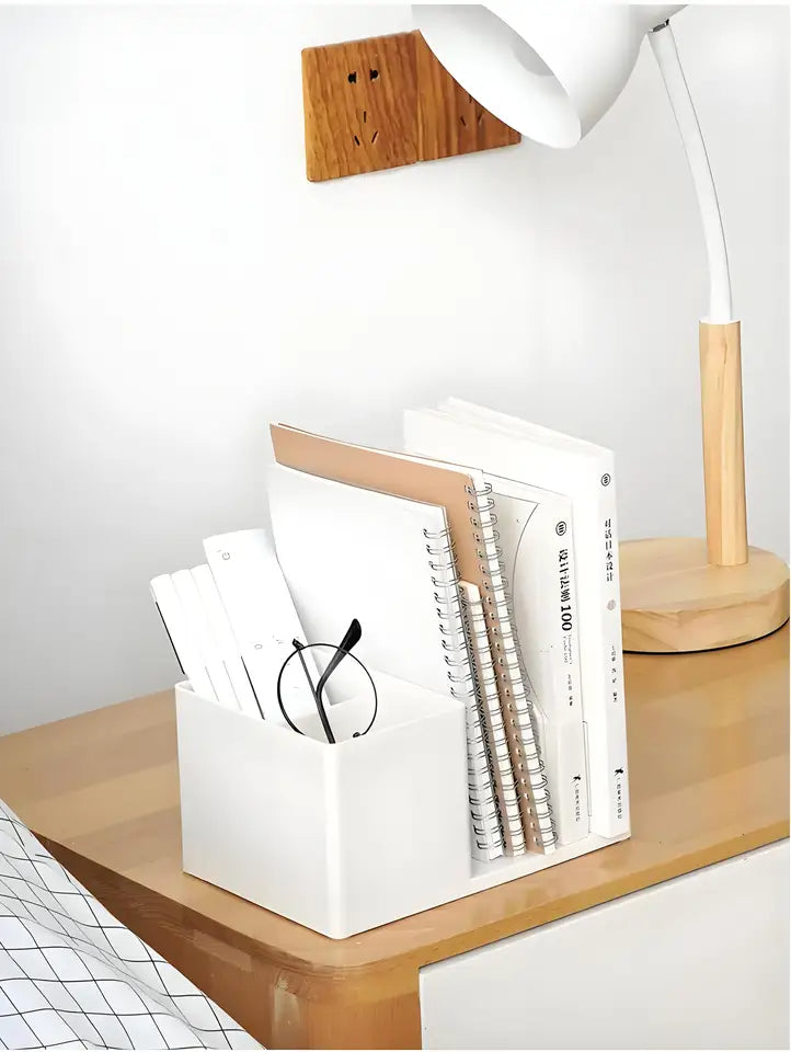 Drawer Desktop Pen Holder Storage Shelf Large Capacity