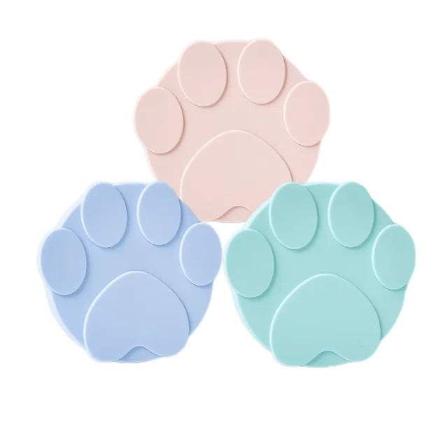 Reusable Cat Paw Pet Food Can Cover 3 Pieces to Keep Food Fresh