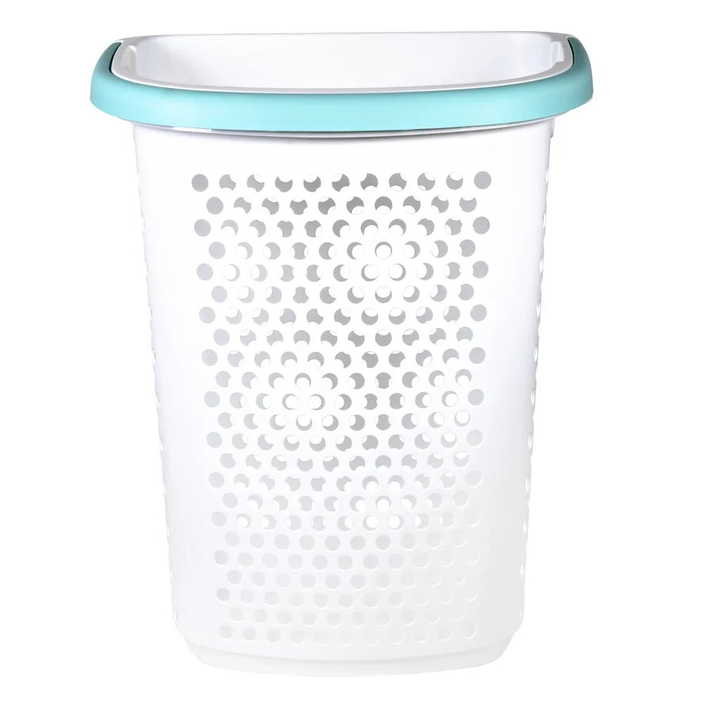 Rolling Laundry Hamper with Wheels &amp; Pop-Up Handle