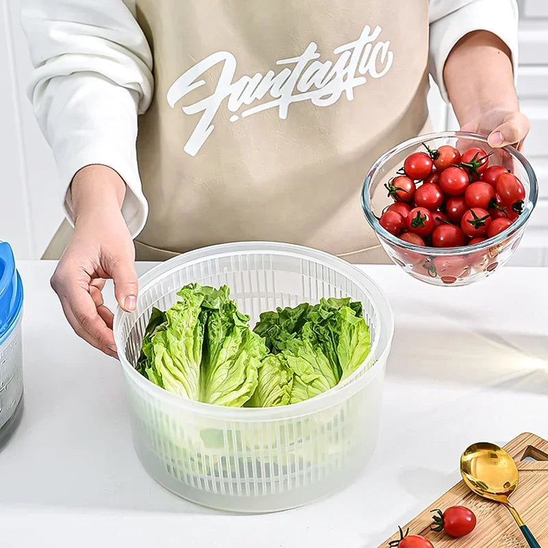 Multipurpose Salad Spinner – Quick Lettuce Greens Washer