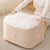 Storage Moving Bags with Handles for Blankets Pillows (Apricot)